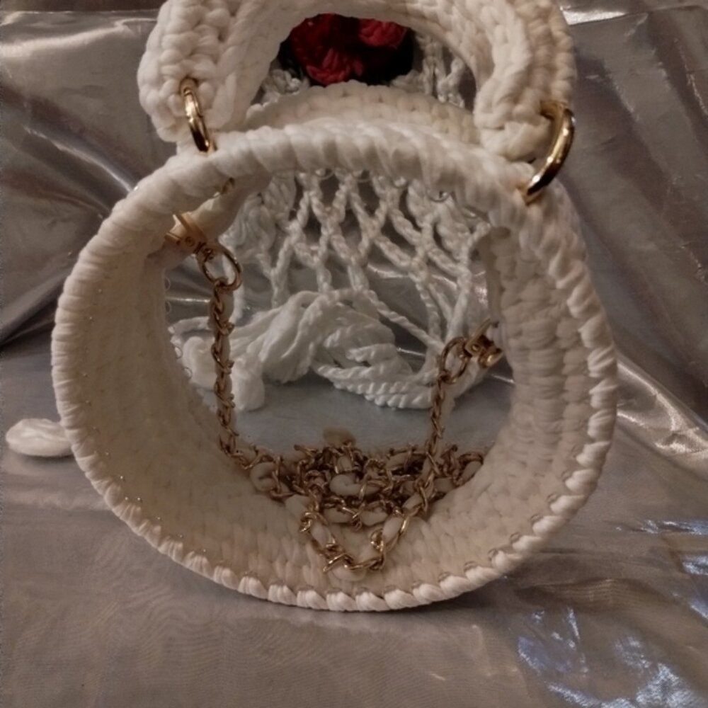 One of a kind handmade vintage purse by Jackie